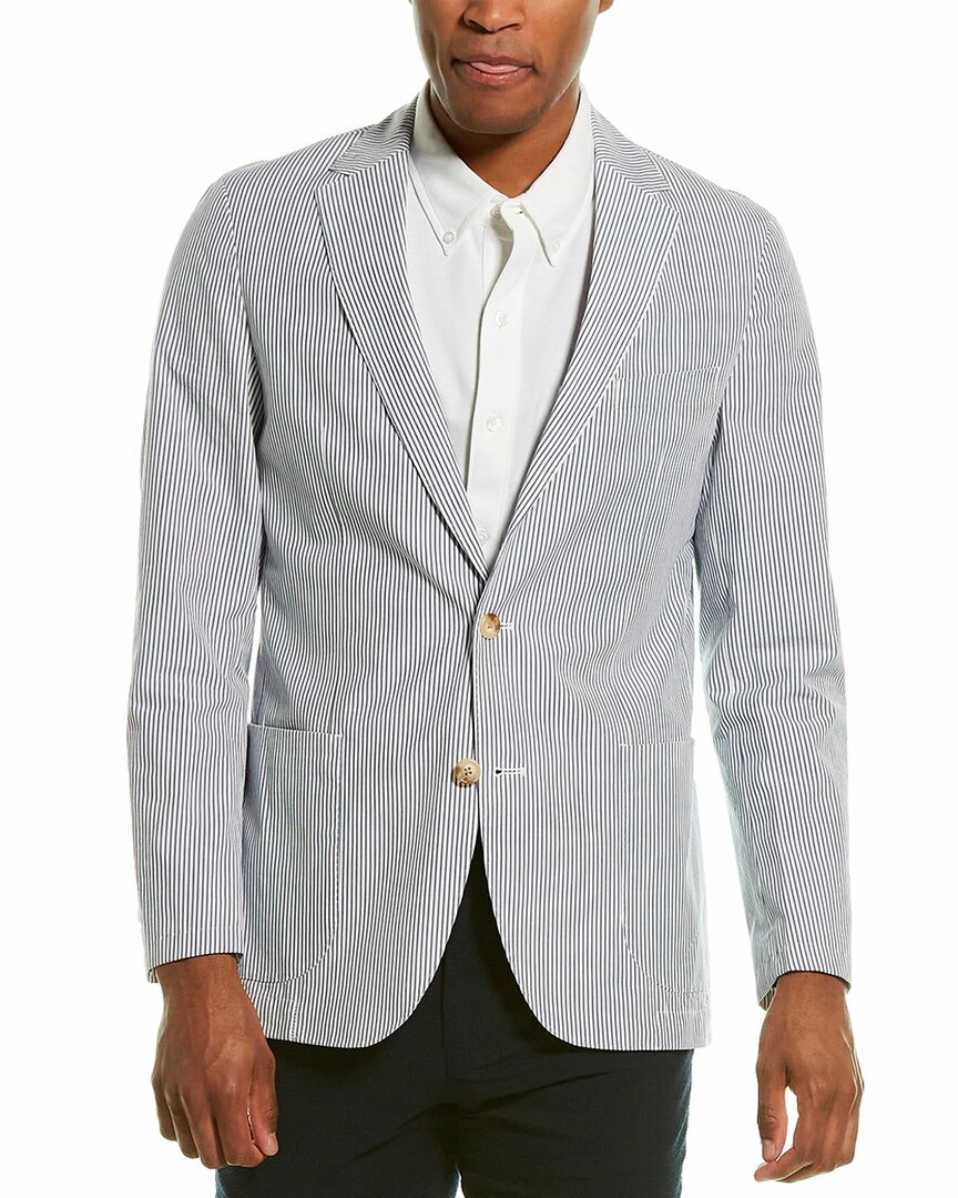 Buy ✔️ J.McLaughlin Lisbon Seersucker Blazer Men Sportcoats & Blazers ❤️ 4 Buy ✔️ J.McLaughlin Lisbon Seersucker Blazer Men Sportcoats & Blazers ❤️ - Image 3