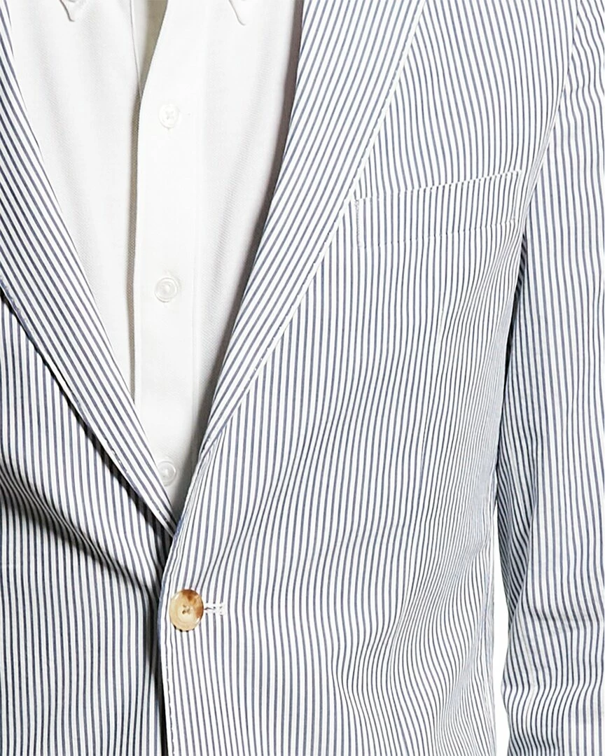 Buy ✔️ J.McLaughlin Lisbon Seersucker Blazer Men Sportcoats & Blazers ❤️ 5 Buy ✔️ J.McLaughlin Lisbon Seersucker Blazer Men Sportcoats & Blazers ❤️ - Image 4