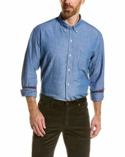 Flash Sale 😉 J.McLaughlin Carnegie 👚 Shirt Men Casual Button Downs 🎁