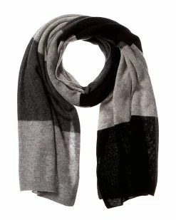Outlet 🤩 J.McLaughlin Jillie Colorblocked Cashmere Scarf 👩 Women Scarves & Wraps 🌟