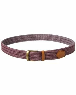 Discount ⭐ J.McLaughlin Ferryman Woven Belt Men Belts & Suspenders 🛒