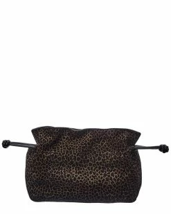 Flash Sale 🎉 J.McLaughlin Daisy Leopard Suede 👜 Handbag 👩 Women Clutches 😀