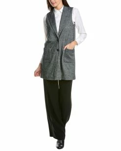 Flash Sale 🧨 J.McLaughlin Cate Wool-Blend Vest 👩 Women Outerwear 🎁