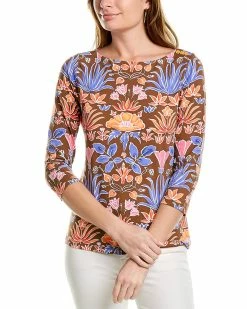 Best reviews of 🔥 J.McLaughlin Wavesong Stained Glass Floral Top 👩 Women Tops ✔️