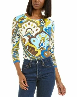 Best deal ⌛ J.McLaughlin Signature Catalina Cloth T-Shirt 👩 Women Tops 🔥