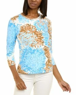 Coupon 😀 J.McLaughlin Signature Catalina Cloth T-Shirt 👩 Women Tops 😉