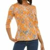 Discount 🎁 J.McLaughlin Signature Catalina Cloth T-Shirt 👩 Women Tops 🥰 -J.McLaughlin shop 1411247646 RLLZ 1
