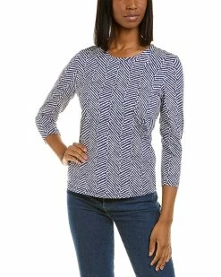 New 👏 J.McLaughlin Signature Catalina Cloth T-Shirt 👩 Women Tops 🎁