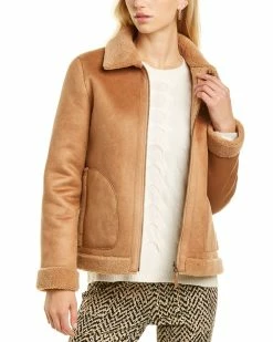 Outlet ✔️ J.McLaughlin Solid Johnson 🧥 Coat 👩 Women Outerwear 🎉