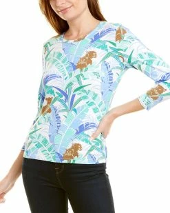 Top 10 🔥 J.McLaughlin Signature Catalina Cloth T-Shirt 👩 Women Tops 🧨