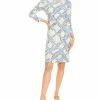 Wholesale 😉 J.McLaughlin Sophia Catalina Cloth Sheath 👗 Dress 👩 Women 👗 Dresses Blue Multicolor ✔️