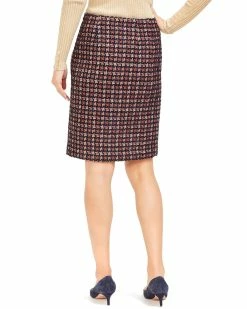 Best Pirce 🎉 J.McLaughlin Metallic Tweed Houndstooth Elm 👗 Skirt 👩 Women 👗 Skirts 🤩 -J.McLaughlin shop 1411981625 RLLZ 2